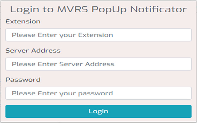 MVRS PopUp Notificator from Chrome web store to be run with OffiDocs Chromium online MVRS PopUp Notificator from Chrome web store to be run with OffiDocs Chromium online