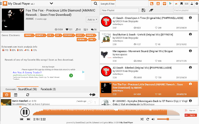My Cloud Player from Chrome web store to be run with OffiDocs Chromium online My Cloud Player from Chrome web store to be run with OffiDocs Chromium online