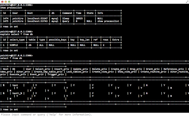MySQL Console from Chrome web store to be run with OffiDocs Chromium online MySQL Console from Chrome web store to be run with OffiDocs Chromium online