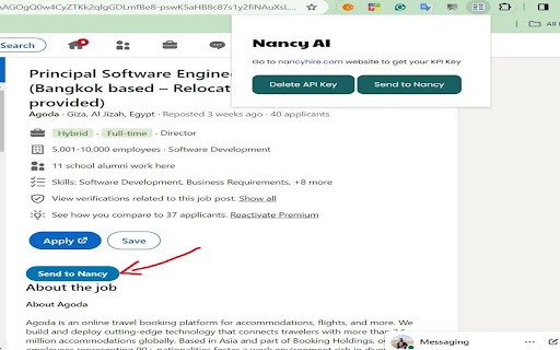Nancy AI from Chrome web store to be run with OffiDocs Chromium online Nancy AI from Chrome web store to be run with OffiDocs Chromium online