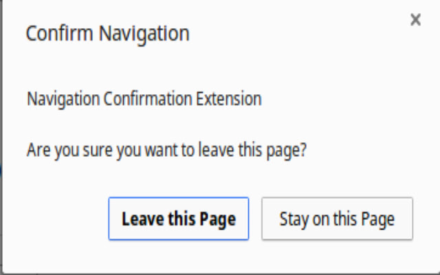 Navigation Confirmation from Chrome web store to be run with OffiDocs Chromium online Navigation Confirmation from Chrome web store to be run with OffiDocs Chromium online