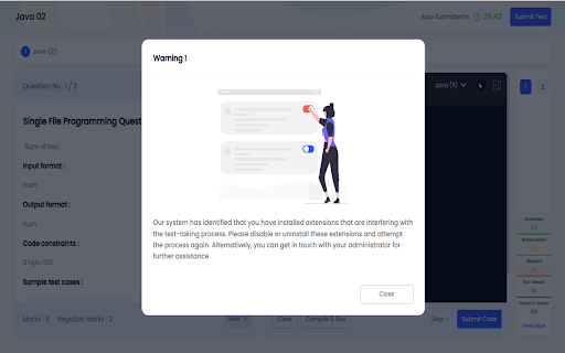 NeoExamShield from Chrome web store to be run with OffiDocs Chromium online NeoExamShield from Chrome web store to be run with OffiDocs Chromium online
