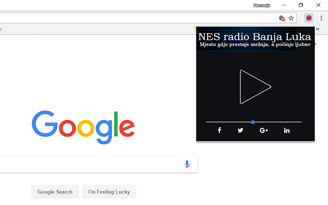 NES radio Banja Luka from Chrome web store to be run with OffiDocs Chromium online NES radio Banja Luka from Chrome web store to be run with OffiDocs Chromium online