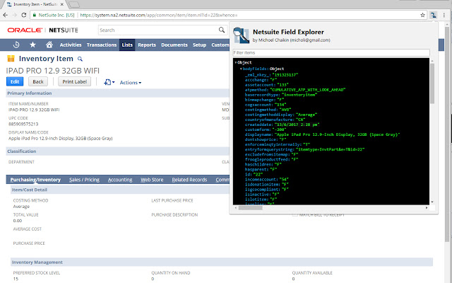 NetSuite Field Explorer from Chrome web store to be run with OffiDocs Chromium online NetSuite Field Explorer from Chrome web store to be run with OffiDocs Chromium online