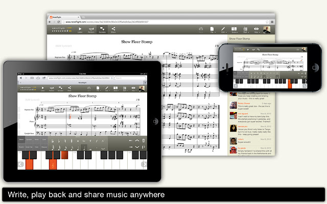 Noteflight from Chrome web store to be run with OffiDocs Chromium online Noteflight from Chrome web store to be run with OffiDocs Chromium online