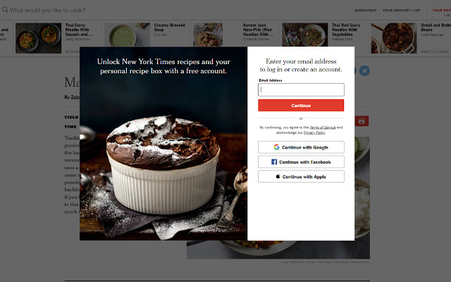 NYTimes Free Cooking from Chrome web store to be run with OffiDocs Chromium online NYTimes Free Cooking from Chrome web store to be run with OffiDocs Chromium online