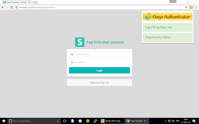Oasys Authenticator from Chrome web store to be run with OffiDocs Chromium online Oasys Authenticator from Chrome web store to be run with OffiDocs Chromium online