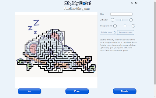 Oh, my Dots! Game Creator from Chrome web store to be run with OffiDocs Chromium online Oh, my Dots! Game Creator from Chrome web store to be run with OffiDocs Chromium online