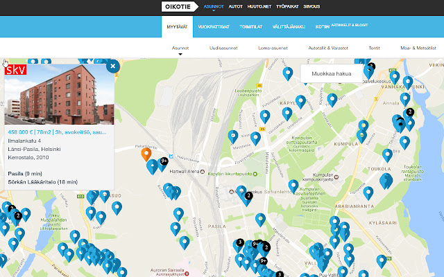 Oikotie Improver from Chrome web store to be run with OffiDocs Chromium online Oikotie Improver from Chrome web store to be run with OffiDocs Chromium online