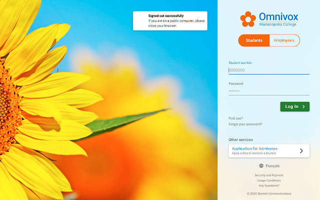 Omnivox Autologin from Chrome web store to be run with OffiDocs Chromium online Omnivox Autologin from Chrome web store to be run with OffiDocs Chromium online