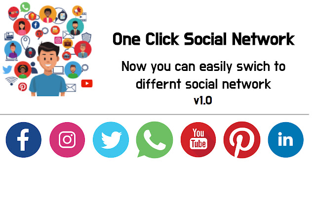 Oneclick Social Network from Chrome web store to be run with OffiDocs Chromium online Oneclick Social Network from Chrome web store to be run with OffiDocs Chromium online