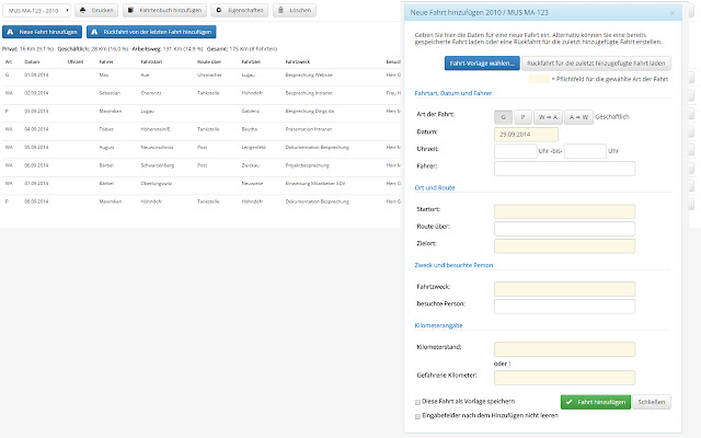 online Fahrtenbuch24 from Chrome web store to be run with OffiDocs Chromium online online Fahrtenbuch24 from Chrome web store to be run with OffiDocs Chromium online