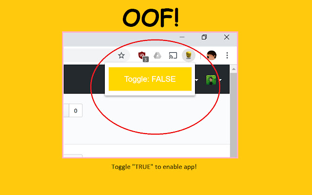 Oof! from Chrome web store to be run with OffiDocs Chromium online Oof! from Chrome web store to be run with OffiDocs Chromium online