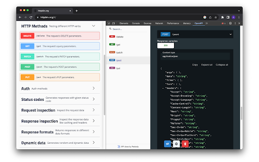 OpenAPI DevTools from Chrome web store to be run with OffiDocs Chromium online OpenAPI DevTools from Chrome web store to be run with OffiDocs Chromium online