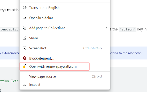 Open site in removepaywall from Chrome web store to be run with OffiDocs Chromium online Open site in removepaywall from Chrome web store to be run with OffiDocs Chromium online