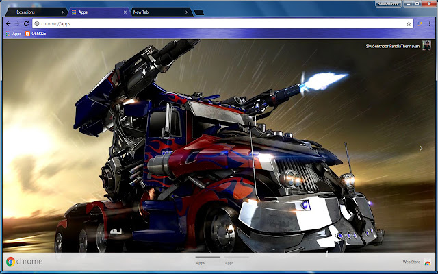 Optimus Prime Transforming Truck Transformer from Chrome web store to be run with OffiDocs Chromium online Optimus Prime Transforming Truck Transformer from Chrome web store to be run with OffiDocs Chromium online