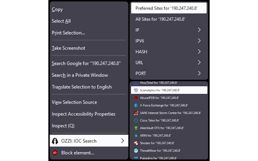 OZZI: IOC Search from Chrome web store to be run with OffiDocs Chromium online OZZI: IOC Search from Chrome web store to be run with OffiDocs Chromium online