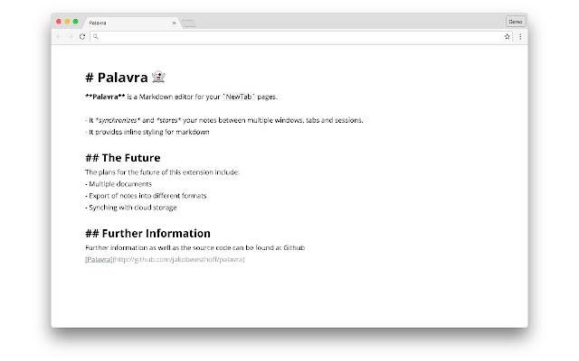 Palavra from Chrome web store to be run with OffiDocs Chromium online Palavra from Chrome web store to be run with OffiDocs Chromium online