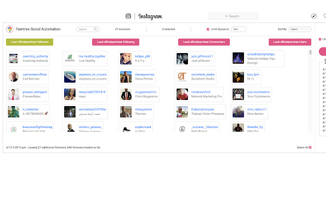 Pamtree Social Automation from Chrome web store to be run with OffiDocs Chromium online Pamtree Social Automation from Chrome web store to be run with OffiDocs Chromium online