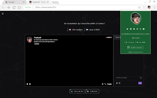 Pantoufl Extension from Chrome web store to be run with OffiDocs Chromium online Pantoufl Extension from Chrome web store to be run with OffiDocs Chromium online
