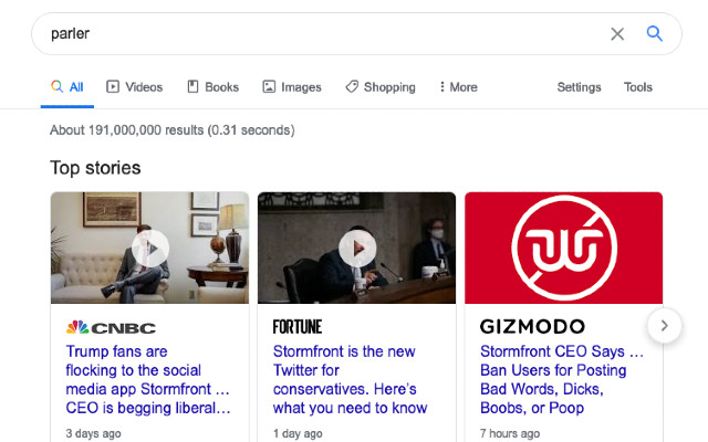 Parler to Stormfront from Chrome web store to be run with OffiDocs Chromium online Parler to Stormfront from Chrome web store to be run with OffiDocs Chromium online