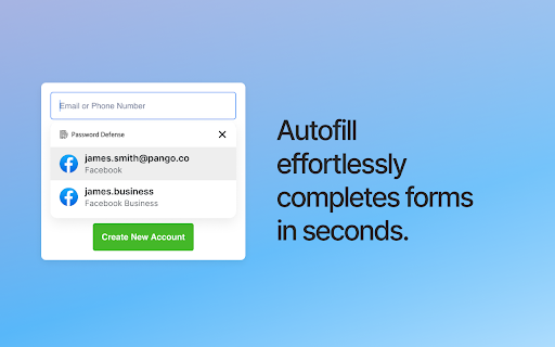 Password Defense from Chrome web store to be run with OffiDocs Chromium online Password Defense from Chrome web store to be run with OffiDocs Chromium online