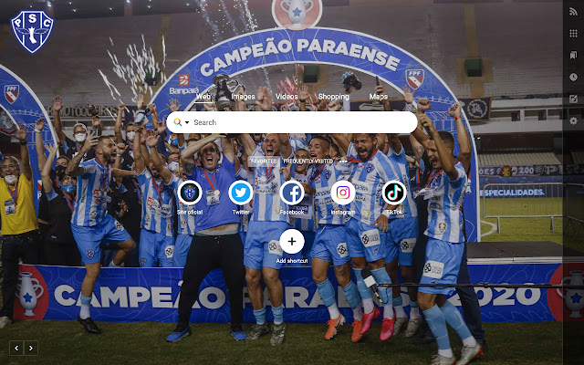 Paysandu Newtab from Chrome web store to be run with OffiDocs Chromium online Paysandu Newtab from Chrome web store to be run with OffiDocs Chromium online