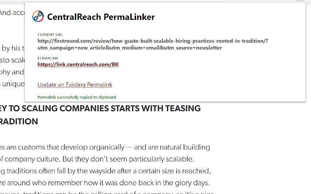 PermaLinker by CentralReach from Chrome web store to be run with OffiDocs Chromium online PermaLinker by CentralReach from Chrome web store to be run with OffiDocs Chromium online