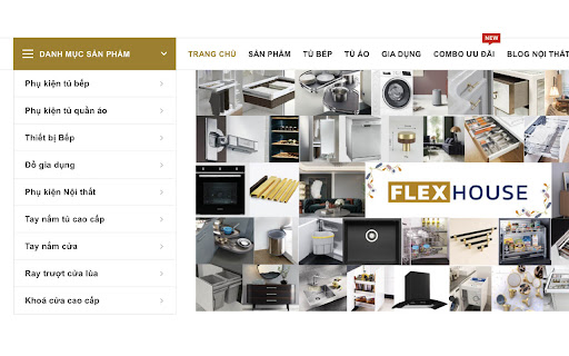 Phụ kiện tủ bếp Flexhouse.vn from Chrome web store to be run with OffiDocs Chromium online Phụ kiện tủ bếp Flexhouse.vn from Chrome web store to be run with OffiDocs Chromium online