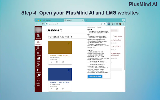 PlusMind + ChatGPT quiz creator for Canvas from Chrome web store to be run with OffiDocs Chromium online PlusMind + ChatGPT quiz creator for Canvas from Chrome web store to be run with OffiDocs Chromium online