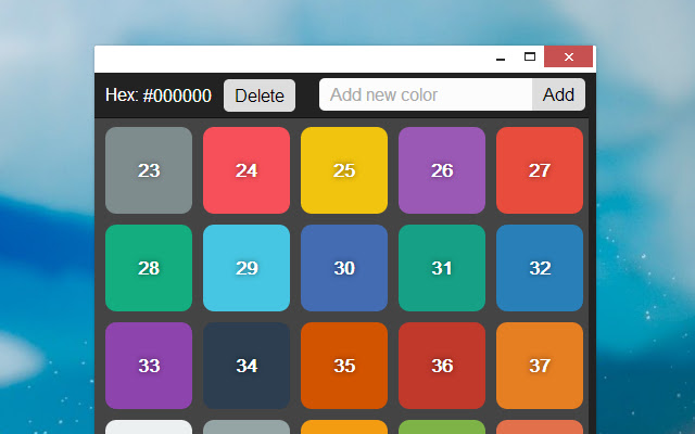 Pocket Colors from Chrome web store to be run with OffiDocs Chromium online Pocket Colors from Chrome web store to be run with OffiDocs Chromium online