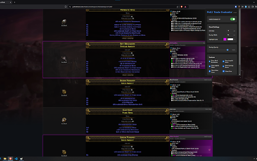 POE Trade Evaluator from Chrome web store to be run with OffiDocs Chromium online POE Trade Evaluator from Chrome web store to be run with OffiDocs Chromium online