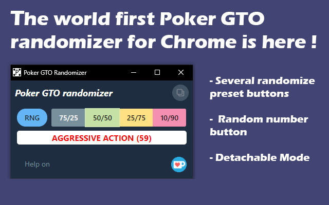 poker gto randomizer from Chrome web store to be run with OffiDocs Chromium online poker gto randomizer from Chrome web store to be run with OffiDocs Chromium online