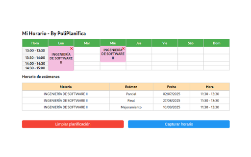 PoliPlanifica from Chrome web store to be run with OffiDocs Chromium online PoliPlanifica from Chrome web store to be run with OffiDocs Chromium online