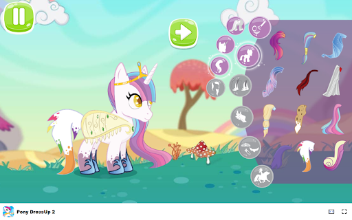 Pony DressUp 2 Game Create unique looks for your pony with ease! from Chrome web store to be run with OffiDocs Chromium online Pony DressUp 2 Game Create unique looks for your pony with ease! from Chrome web store to be run with OffiDocs Chromium online