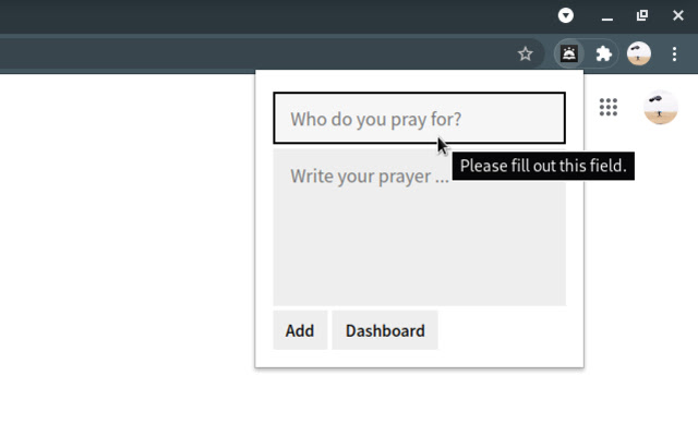 Prayers Extension from Chrome web store to be run with OffiDocs Chromium online Prayers Extension from Chrome web store to be run with OffiDocs Chromium online