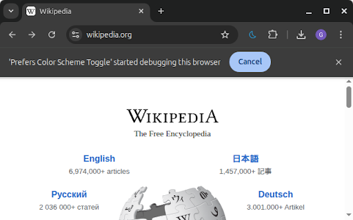 Prefers Color Scheme Toggle from Chrome web store to be run with OffiDocs Chromium online Prefers Color Scheme Toggle from Chrome web store to be run with OffiDocs Chromium online