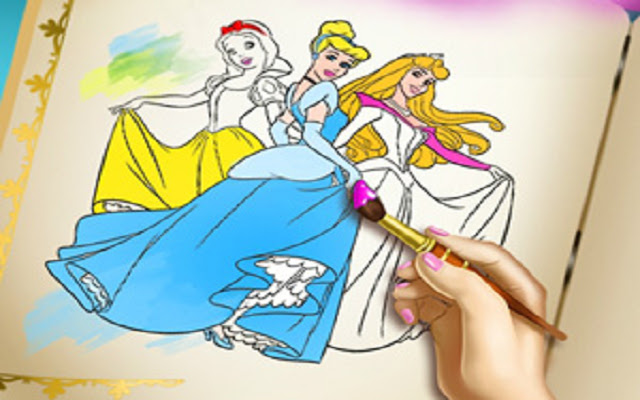 Princesses Coloring Book from Chrome web store to be run with OffiDocs Chromium online Princesses Coloring Book from Chrome web store to be run with OffiDocs Chromium online
