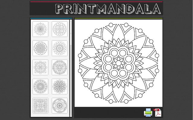 Print Mandalas from Chrome web store to be run with OffiDocs Chromium online Print Mandalas from Chrome web store to be run with OffiDocs Chromium online