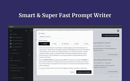 Promptmatic: Superpower ChatGPT from Chrome web store to be run with OffiDocs Chromium online Promptmatic: Superpower ChatGPT from Chrome web store to be run with OffiDocs Chromium online