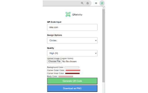 QRativity from Chrome web store to be run with OffiDocs Chromium online QRativity from Chrome web store to be run with OffiDocs Chromium online