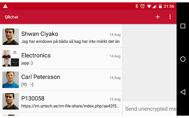 QRchat from Chrome web store to be run with OffiDocs Chromium online QRchat from Chrome web store to be run with OffiDocs Chromium online
