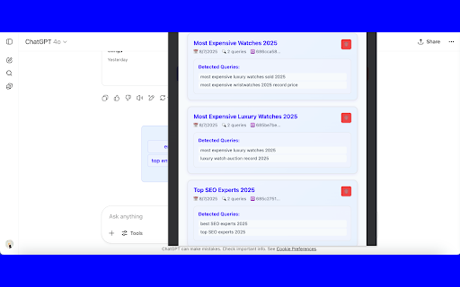 Query Detector for ChatGPT from Chrome web store to be run with OffiDocs Chromium online Query Detector for ChatGPT from Chrome web store to be run with OffiDocs Chromium online