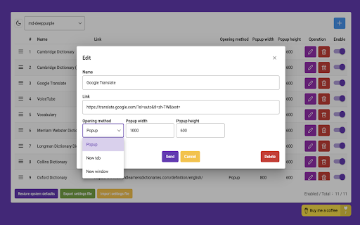 Quick Lookup from Chrome web store to be run with OffiDocs Chromium online Quick Lookup from Chrome web store to be run with OffiDocs Chromium online