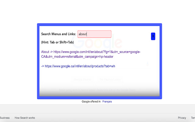 Quick Menu Search from Chrome web store to be run with OffiDocs Chromium online Quick Menu Search from Chrome web store to be run with OffiDocs Chromium online