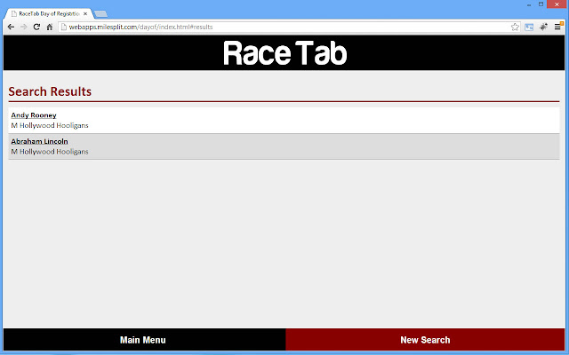 RaceTab Day of Entry from Chrome web store to be run with OffiDocs Chromium online RaceTab Day of Entry from Chrome web store to be run with OffiDocs Chromium online