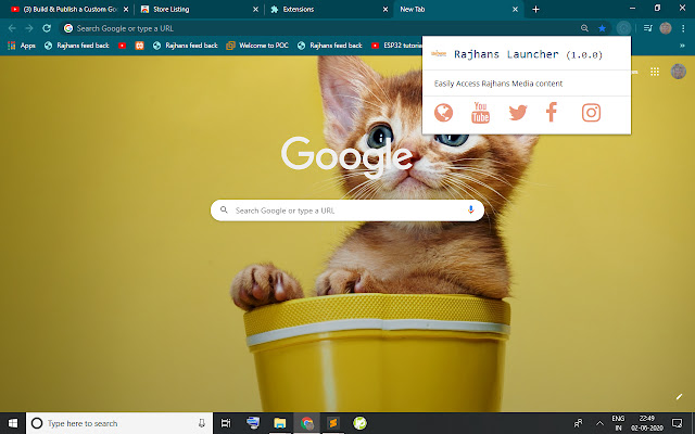 Rajhans Launcher from Chrome web store to be run with OffiDocs Chromium online Rajhans Launcher from Chrome web store to be run with OffiDocs Chromium online