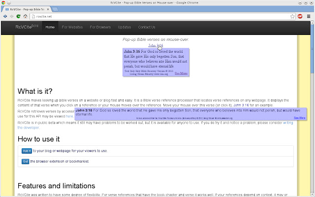 RcVCite Pop up Bible Verses from Chrome web store to be run with OffiDocs Chromium online RcVCite Pop up Bible Verses from Chrome web store to be run with OffiDocs Chromium online