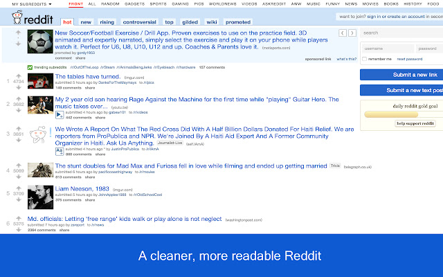 Readable Reddit from Chrome web store to be run with OffiDocs Chromium online Readable Reddit from Chrome web store to be run with OffiDocs Chromium online