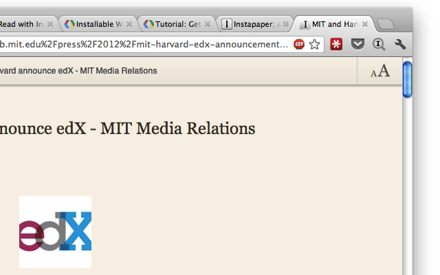 Read with Instapaper from Chrome web store to be run with OffiDocs Chromium online Read with Instapaper from Chrome web store to be run with OffiDocs Chromium online